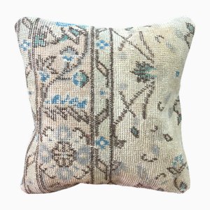 Anatolian Floral Oushak Cushion cover, 1960s