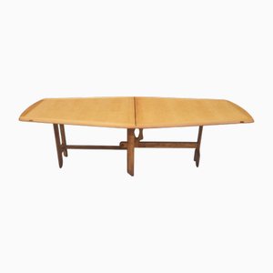 Portfolio Table in Light Oak by Guillerme Et Chambron for Votre Maison