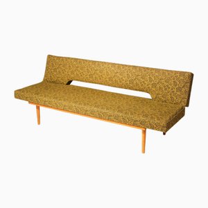 Sofá cama plegable Mid-Century de Miroslav Navrátil, Checoslovaquia, años 60