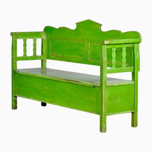 Vintage Pine Bench, 1920s