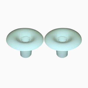 White Porcelain Candleholders by Tapio Wirkkala for Rosenthal, Set of 2