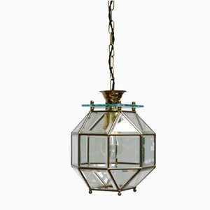Lampada da soffitto Art Nouveau Octagon nello stile di Adolf Loos