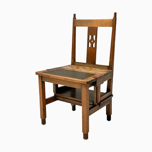 Art Deco Library Chair by Jac. Van Den Bosch, 1916