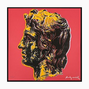 Después de Andy Warhol, Alejandro Magno, Litografía Offset, años 80