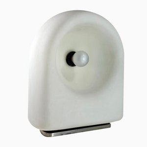 Italian Vela Glass Table Lamp by Claudio Salocchi for Lumeform, 1967