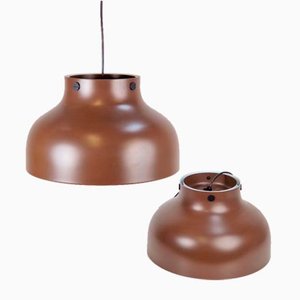 Mid-Century Super Jumbo Pendant Lamp by Uniline for Nordisk Solar, 1960s, Set of 2