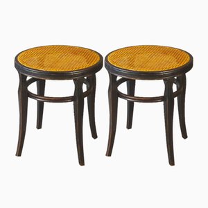 Set of Stools by Michael Thonet for Gebrüder Thonet Vienna Gmbh, 1890s