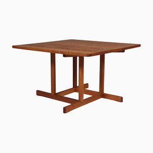 Oak Coffee Table with Perpendicular Frame Model #271 attributed to Børge Mogensen for Fredericia, 1960s