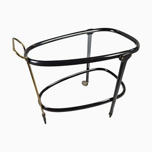 Mid-Century Bar Cart attributed to Cesare Lacca, Italy, 1950s
