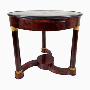 Pedestal Imperio redonda, siglo XIX