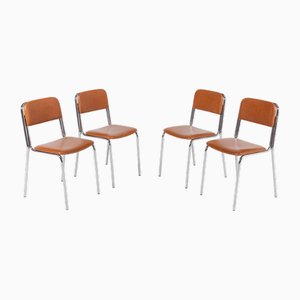 Set of Mid-Century Modern Italian Chairs, 1960s