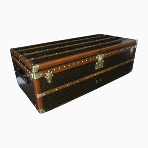 Steamer Trunk in Stenciled Monogram, 1920s