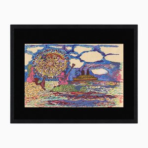 Jeremy Steig, Untitled (Merpeople), 1990, Mixed Media Drawing