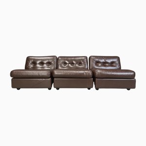 Model Amanta Modular Sofa by Mario Bellini for B&b Italia, 1970s, Set of 3