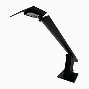 Schwarze Condor Schreibtischlampe von Hans Von Klier für Bilumen, 1980er
