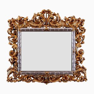 Baroque Style Linden Wood Carved Frame from Bergier Art