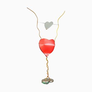 German Modern Table Lamp Mod. One from the Heart attributed to Ingo Maurer, 1980s