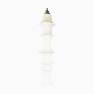 Mid-Century Italian White Falkland Pendant Lamp by Bruno Munari for Danesi, 1964