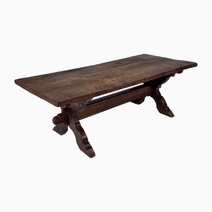 Dutch Oak Coffee Table, 1800s