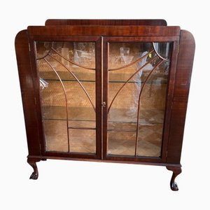 Vitrine en Bois Verni