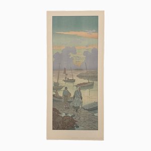 Henri Rivière, La Féérie des Heures: Le Crépuscule, Litografía