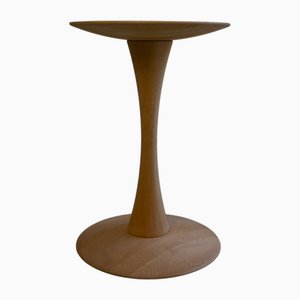 Danish Modern Oak Side Table Trisse by Nanna Ditzel