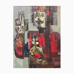 Frank Chabry, The Initiate, Oil on Canvas