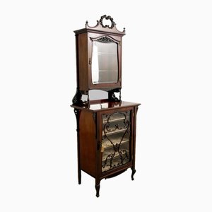Edwardian Display Cabinet in Mahogany, 1910s
