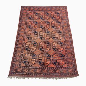 Tapis Ersari, Afghanistan, en Laine nouée à la Main avec Détails en Soie, 1920s