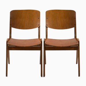 Vintage Stühle von Thonet, 1950, 2er Set