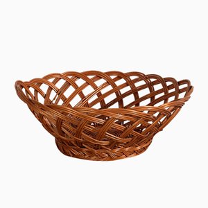 Vintage Round Basket, 1920