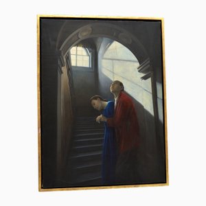 Genevieve Dael, Couple IV, 1993, Oil on Canvas