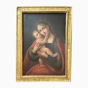 Artista, Madonna con Bambino, 1700, Olio su tela