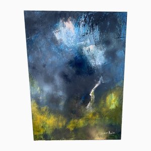 Béatrix Agius, The Thunderbolt Tree, 2020, Acryl auf Leinwand