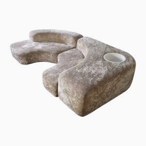 Environ One Sofas by Ennio Chiggio for Nikol International, Italy, 1972, Set of 4