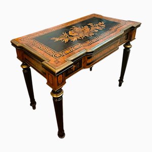 Piedmontese Inlaid Game Table, 1810s