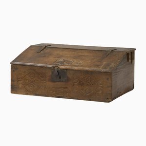 Oak Bible Box, 1740s