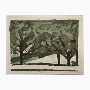 Giorgio Morandi, Paesaggio, 1956-1973, Litografia