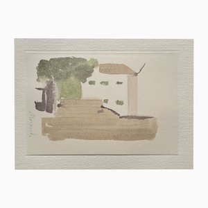 Giorgio Morandi, Paesaggio, 1957-1973, Litografia