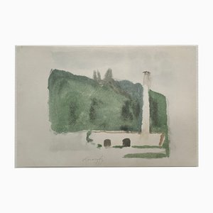 Giorgio Morandi, Landscape, 1957-1973, Lithograph
