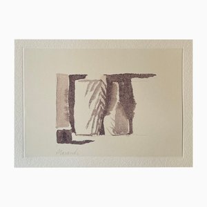 Giorgio Morandi, Stillleben, 1959-1973, Lithographie
