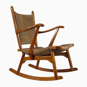 Mid-Century Rocking Chair from De Ster Gelderland, 1960s