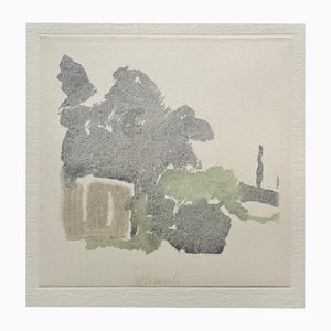 Giorgio Morandi, Paesaggio, 1959-1973, Litografia