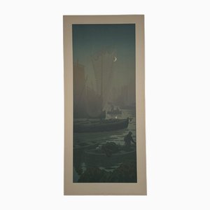 Henri Rivière, La Féérie des Heures: Le Premier Quartier, Litografía