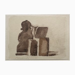 Giorgio Morandi, Stillleben, 1961-1973, Lithographie
