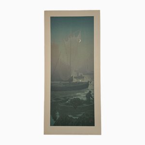 Henri Rivière, La Féérie des Heures: Le Premier Quartier, Lithograph