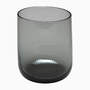 Große Stilla Liquida Gläser in Stahlgrau von Federico Peri, 2er Set