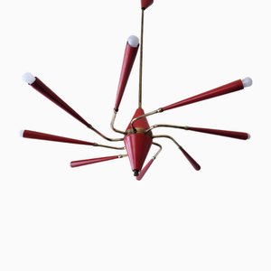 Chandelier in the style of Stilnovo