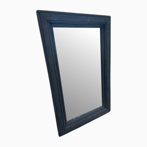 Large Oak Beveled Mirror