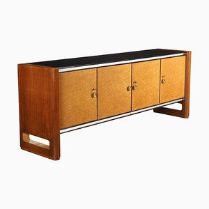 Vintage Sideboard aus Nussholz Furnier, 1940er